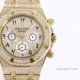 Audemars Piguet Royal Oak Full Iced Out Watch Replica Yellow Gold 41-5mm (2)_th.jpg